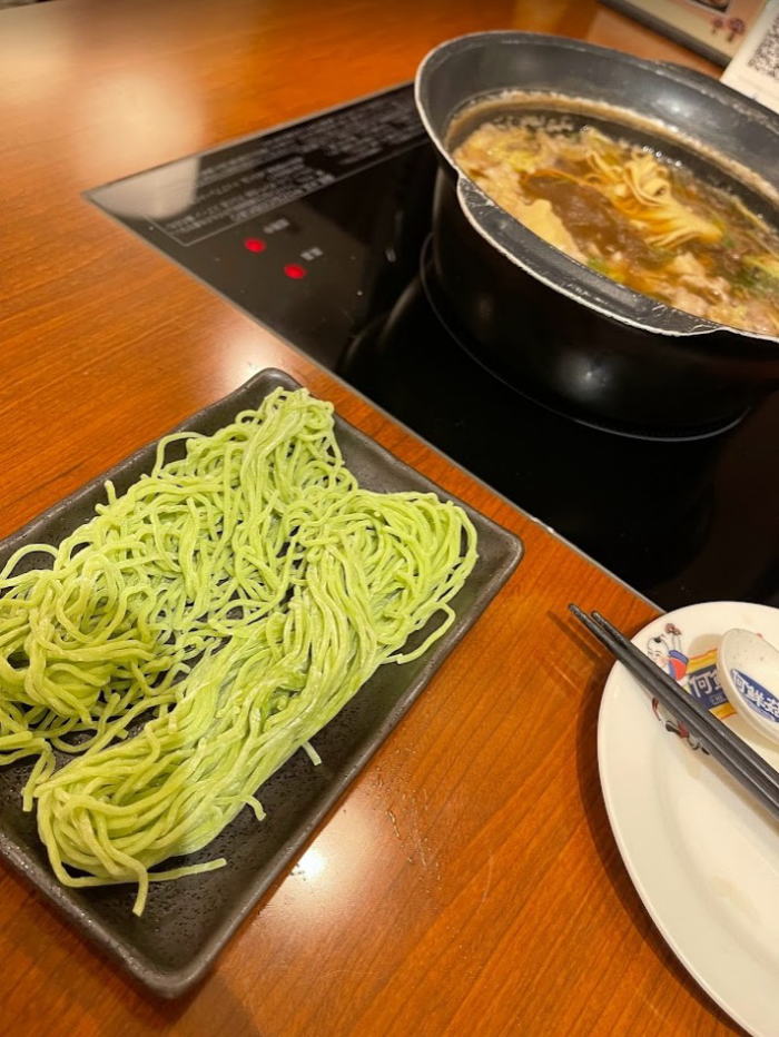 クロレラ麺